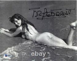 Brigitte Bardot Autographié Signé 8x10 Photo Beckett Authentique Bas Coa