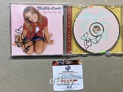 Britney Spears 2x Signé Autograph Baby One More Time CD Gai Coa Assermentée