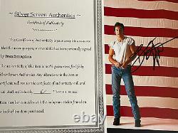 Bruce Springsteen Autographié 8x10 Photo, Signé À La Main, Authentique, Le Patron, Coa