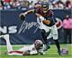 C. J. Stroud Houston Texans Photographie Autographiée 8 X 10 "escape From Pocket"