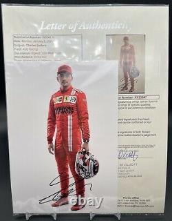 Charles Leclerc Signé Photo Jsa Authentic Autograph Formula 1 F1 Ferrari Auto