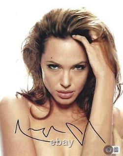 Chaud Sexy Angelina Jolie Signé 8x10 Photo Authentique Autographe Beckett