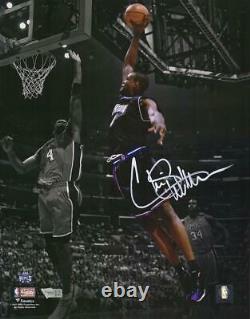 Chris Webber Autographied Sacramento Kings 11x 14 Dunk Photograph Fanatics