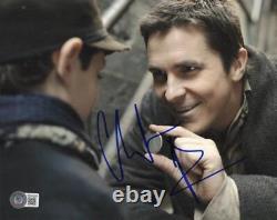 Christian Bale a signé une photo 8x10 du film Le Prestige avec une authentique autographe et un certificat d'authenticité de Beckett Coa 5