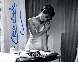 Claudia Cardinale Autograph Signé Photo Authentique Bas Beckett Coa Fellini 81⁄2