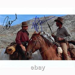 Clint Eastwood & Morgan Freeman (87218) Authentic Autographied 8x10 + Coa