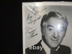 DANNY THOMAS Photo 8 X 10 avec signature autographe authentique