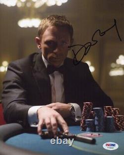 Daniel Craig James Bond Autographié Signé 8x10 Photo Authentique Psa/adn Coa