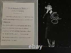David Bowie Autographié 8x10 Photo, Signé, Authentique, Coa