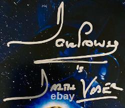 David Dave Prowse Authentic Signé Star Wars Vader 11x17 Poster Photo Bas