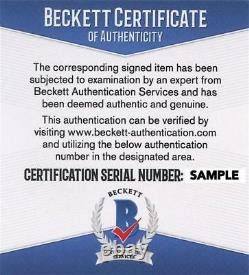 Denzel Washington Signé 12x18 Photo He Got Jeu Authentic Autograph Beckett Coa