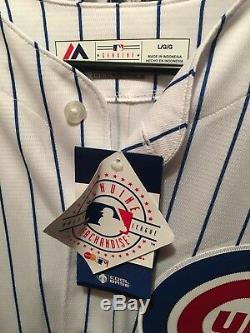 Eddie Vedder Pearl Jam Rock And Roll Hof Signé Chicago Cubs Authentique Jersey