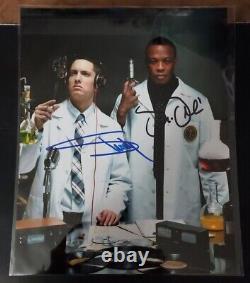 Eminem & Dr Dre Avec Coa 100% Autographique 2x Autographé 8x10 Photo Signé Slim Shady