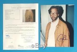 Eric Clapton Signe 8x10 Photo Couleur Avec Bas Certified Authentique Jsa Coa Psa