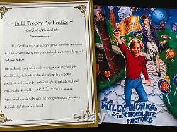 Gene Wilder, Willy Wonka, photo authentique signée à la main, format 8x10, certificat d'authenticité (COA)