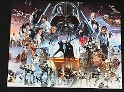George Lucas a signé une photo de 8x10, authentique, dédicacée, Star Wars, COA.