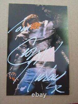 George Michael Authentic Authentic First Hand Signed Autographied Photographed Coa