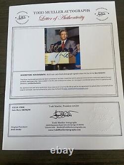 Gouverneur Ron DeSantis - Photo signée 8 X 10 - Lettre d'authenticité authentique COA