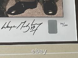 Gretzky & Howe Autographied Slashing Photo / Wga (gretzky) Authentifié 74/299