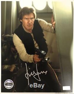 Harrison Ford Han Solo Signé Star Wars 8x10 Photo Celebrity Authentics Coa