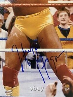 Hulk Hogan Autographié 11x14 Photo Lutte Wwf Champion Psa Photo Authentique