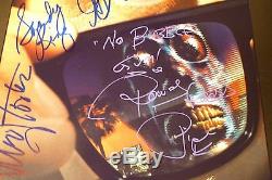 Ils En Direct Authentique Signé (x6) Rip Rowdy Roddy Piper11x17 Photo (preuve Exact)