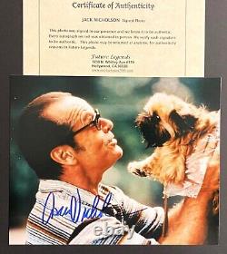 'Jack Nicholson a signé une photo 8x10, authentique, COA Autographe Comme un vrai bonheur'