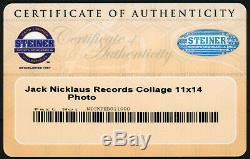 Jack Nicklaus Certifié Autographié Authentique Signé 16x20 Photo Steiner 43345