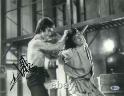 Jackie Chan Signé 11x14 Photo Bruce Lee Authentic Autograph Beckett Coa