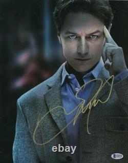 James Mcavoy a signé une photo 11x14 authentique avec l'autographe X-men Professor X Beckett B.