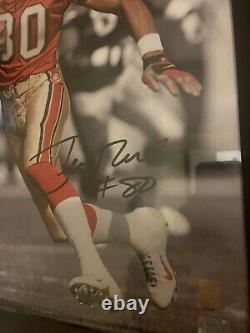 Jerry Rice Signé Photo 16x20 NFL Authentic