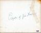 Jim Thorpe Propriété D'authentic Signé 8x10 Photo Autographiée Psa/adn #h49339