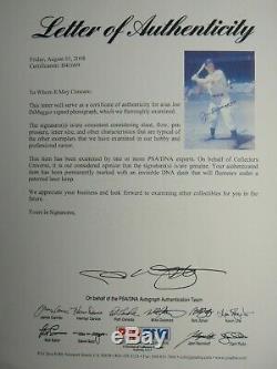 Joe Dimaggio Yankees Autographié Signé 11x14 Photo Psa / Adn Certifié Authentique