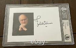 John Williams A Signé Autograph 5x7 Star Wars Composer Beckett Bas Authentic Slab