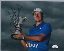 Jordan Spieth a signé 8x10 JSA COA GReat Photo Signature authentique certifiée PGA