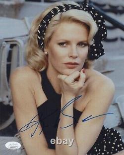 KIM BASINGER a signé la photo authentique 8x10 de THE NATURAL Autographe JSA COA Cert