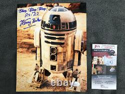 Kenny Baker Star Wars R2-d2 Signé 8x10 Photo Jsa Authentifié Coa