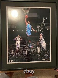 Kevin Durant 1/35 Panini Authentic Signé 16x20 Thunder Warriors Autograph Nets