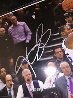 Kevin Durant Signé 16x20 Photo Golden State Warriors Jsa Authentifié