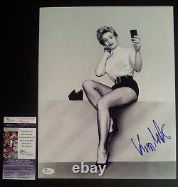Kim Novak Authentic Hand-signé Vertigo 11x14 Photo B (exact Proof) (jsa Coa)