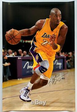 Kobe Bryant Autographié Signé 20 X 30 Lakers Photo Panini Authentique Coa