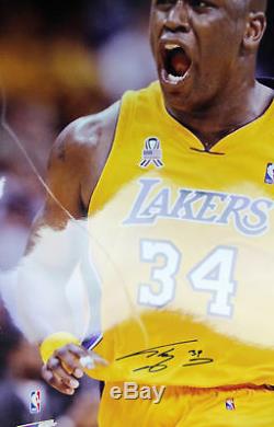 Lakers Shaquille O'neal Authentique Signé 16x20 Photo Le 134 Fanatics Coa