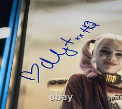 Margot Robbie Signé 16x20 Suicide Squad Harley Quinn Authentic Auto Jsa Coa