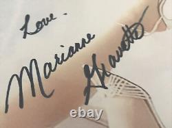 Marianne Gravatte Authentic Hand Signed Autograph Photograph Model Actress Coa