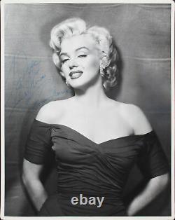 Marilyn Monroe To Joe Love & Kiss Authentic Signé 11x14 B&w Photo Psa #v07962