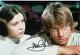 Mark Hamill Et Carrie Fisher Star Wars Signés 8x12 Photo (authentique)