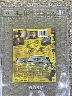 Mark Wahlberg Signé Le Job Italien DVD Couverture Rare Bas Beckett Authentic