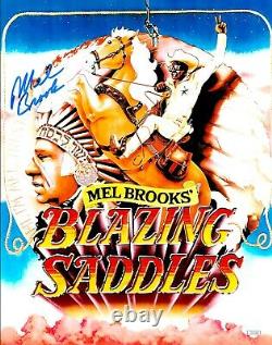 Mel Brooks Signé Blazing Saddles 11x14 Photo Authentic Autograph Jsa Coa