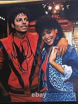 Michael Jackson Autographié 8x10 Photo, Signé, Authentique, Roi De Pop, Coa