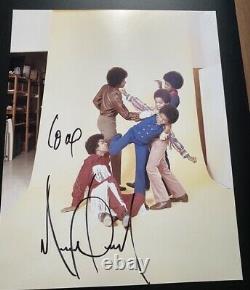 Michael Jackson Signé À La Main 8x10 Couleur Photo Jackson5 Avec Autographe Authentique